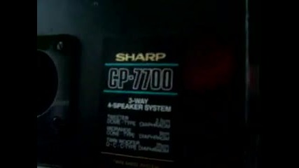 Sharp Cp-7700 bass i love you