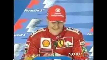 Формула 1 - Ферари Михаел Шумахер Плаче!