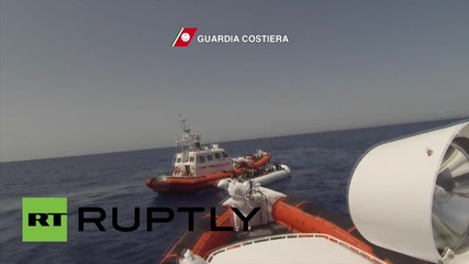 Italy: Coast Guard intercepts 120 migrants in the Med