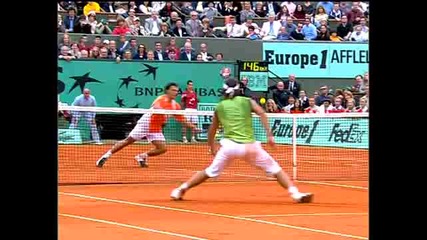 Champion In Roland Garos 2005 - Rafael Nadal