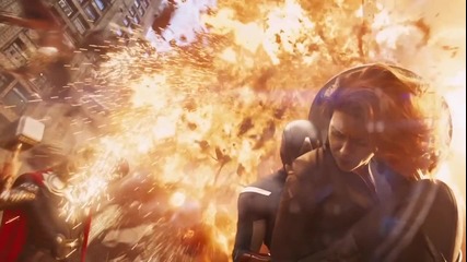 Дивашкият супергеройски филм Отмъстителите (2012)