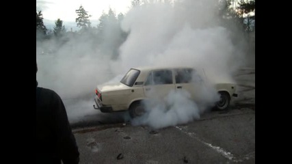 Ваз 2105 Burnout.