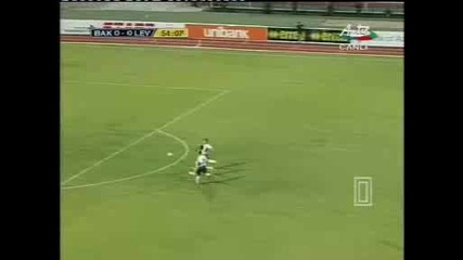 28.07.2009 Фк Баку 0 - 0 Левски [удар за Баку и спасяване на Петков]
