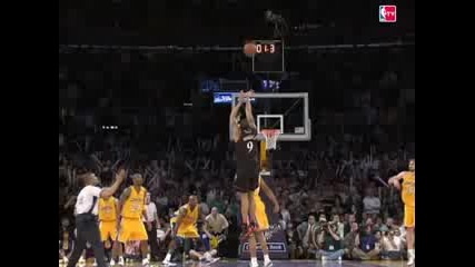 Andre Iguodalas Buzzer Beater Beats Lakers 