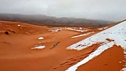 Сняг покри Сахара