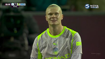 Халанд нацели гредата срещу Бърнли