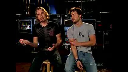 Nickelback - Interview (aol Sessions 2005)