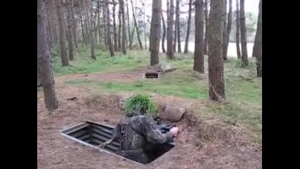 Ужас ! Войник кретен , ще се самоубие!
