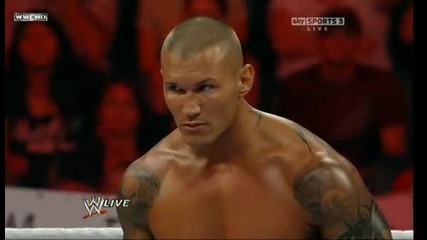 Wwe 19/07/10 Randy Orton vs Chris Jericho vs Edge [ №1 Contender For Wwe Champ. ] 1/2