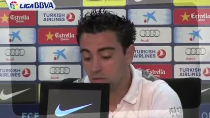 Xavi I thought Guardiola was going to continue
