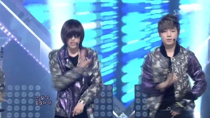 Teen Top - Crazy ( Remix) ( 26-02-2012 S B S Inkigayo)