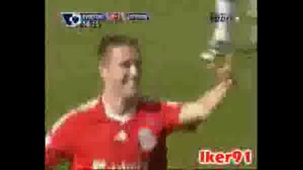 Евертън 0 : 1 Гоол На Торес