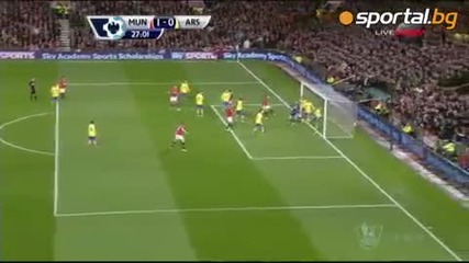 Юнайтед препъна Арсенал / Манчестър Юнайтед 1:0 Арсенал