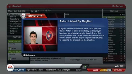 Fifa 13 | Cagliari Manager Mode | S1 Ep.1