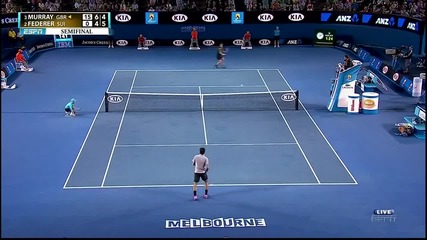 Australian Open 2013 - Federer vs Murray Highlights