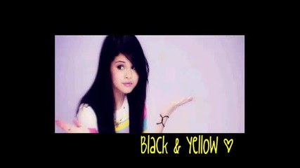 Selly Gomez // B L A C K & Y E L L O W