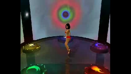 Sexy Virtual Girl Dancing