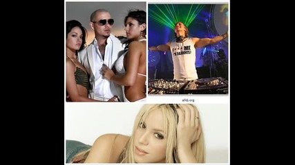 David Guetta, Shakira и Pitbull - Sexy She Wolf Wants Me mix 