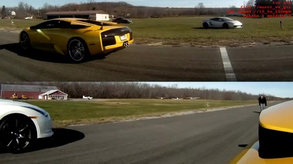 Nissan R35 Gt - R vs. Lamborghini Murcielago 