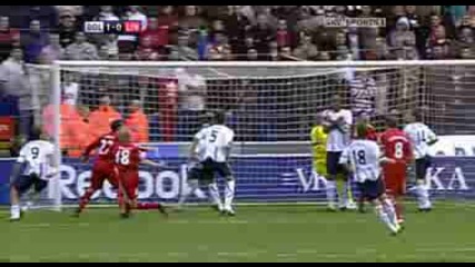Болтън : Ливърпул - 1:0