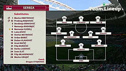 Камерун - Сърбия /състави/