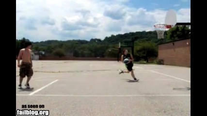 Basketball Dunk Fail 