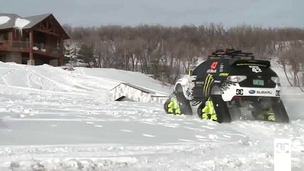 Ken Block's Track ski Car