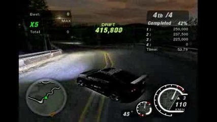 Nfsu2 - Non - Stop Drifting With Acura Rsx - Bossbgm