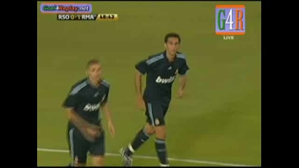 Real Sociedad - Real Madrid 0 - 1 (0 - 2,  15 8 2009)