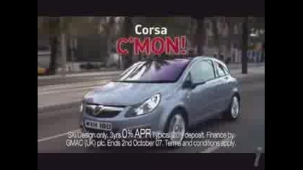 Opel Corsa D Werbung - Vauxhall Cmon Finanzierung