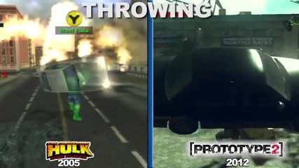 Prototype 2 vs The Incredible Hulk - Youtube