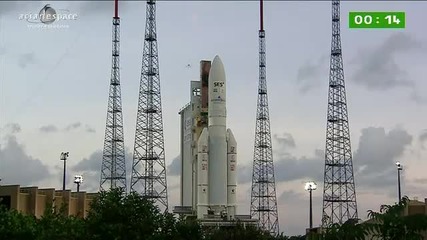 Изстрелване на Ariane 5 Va209 ( Esa 28.09.2012)