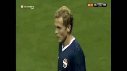 Atletico Madrid - Stromsgodset. Акценти от срещата