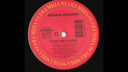 Deniece Williams - Wiser and Weaker--1986