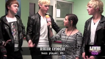 Ross Lynch & R5- -i wouldn't say we're famous-