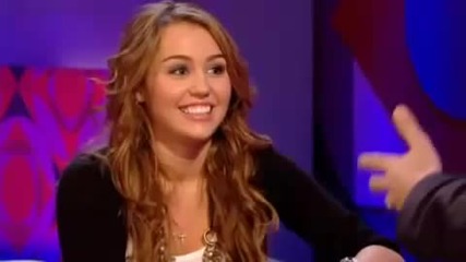 Miley Cyrus в шоуто на Jonathan Ross Част 2