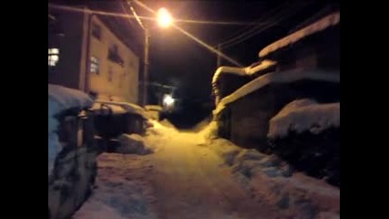 Na skii...
