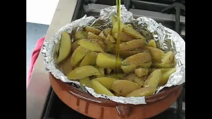 Печени картофи на фурна - Рецепта 