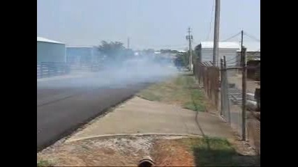 1971 Oldsmobile 442 Burnout