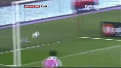 Атлетико Мадрид - Спортинг Хион 4 - 0 30.8.2010 hd 