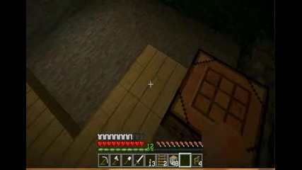 Minecraft-къща+обзавеждане на две стаи Епизод 2