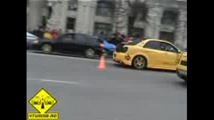 Subaru Lmbreza Sti Vs Lamborghini Gallardo