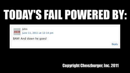 Fail Blog - Приземяване