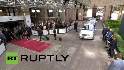 Belgium: NATO's Stoltenberg arrives for last day of EU summit