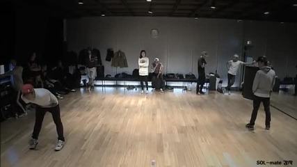 [бг превод] Big Bang- Bad Boy Dance Practice