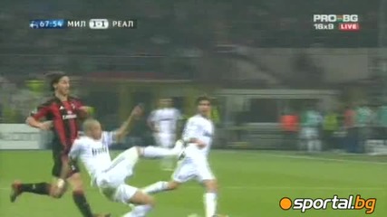 Милан - Реал (mадрид) 2:2 03.11.2010 