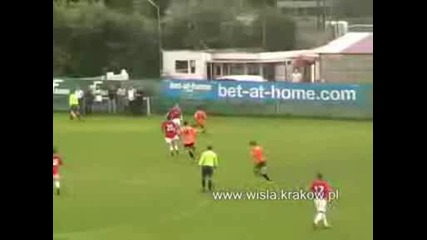 Wisla - Ruzomberok skrot meczu