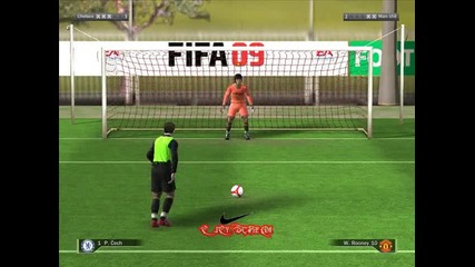 Fifa09 - Chelsea vs Manchester United[penalty Shoot - Out].