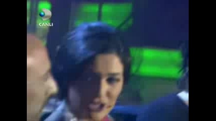 The Stars Of Binbir Gece Singing.flv