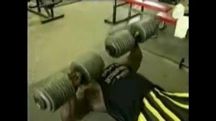 Ronnie Coleman bodybuilder lifting peanuts